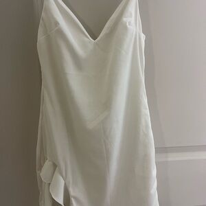 Lucy in the Sky Ivory V-Neck Dress